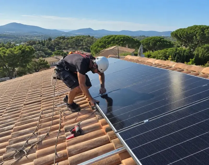 Installateur panneaux solaires Saint-Martin-du-Frêne — pose photovoltaïque sur toiture